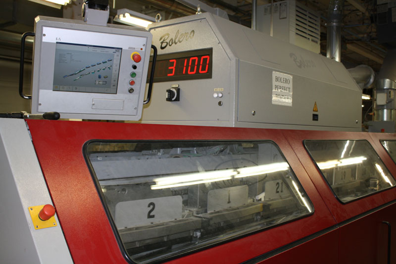 Bolero binding machine